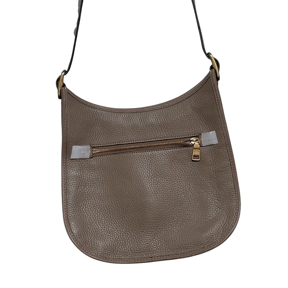 Coach Emery leather crossbody Taupe NWOT